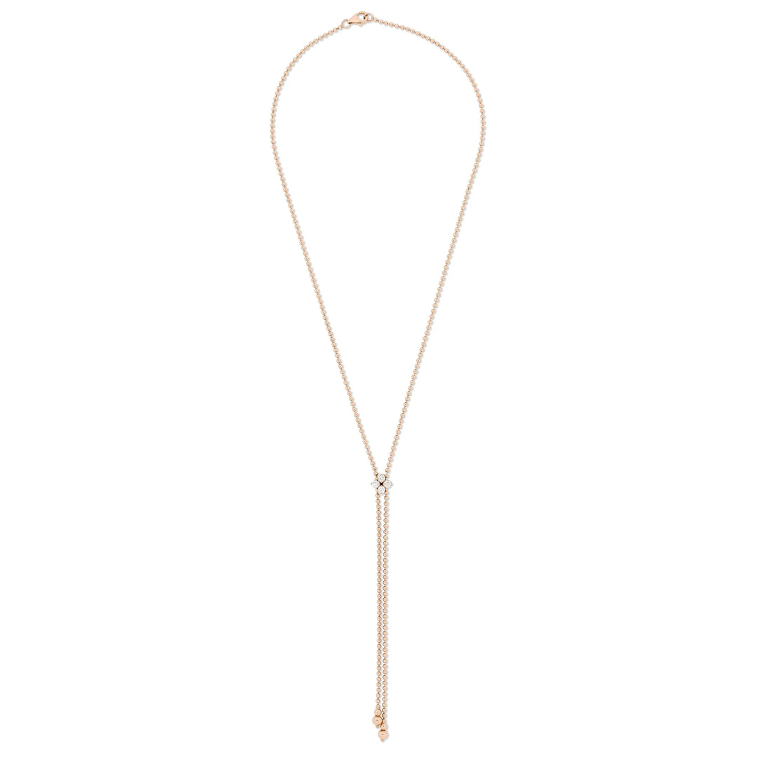 LOVE IN VERONA NECKLACE WITH DIAMONDS