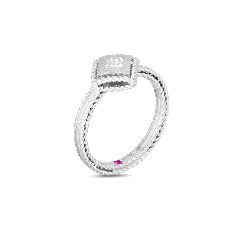 PALAZZO DUCALE RING WITH DIAMONDS