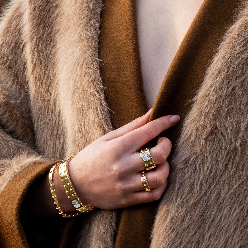 POIS MOI BANGLE WITH DIAMONDS