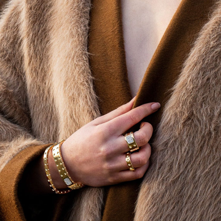 POIS MOI BANGLE WITH DIAMONDS