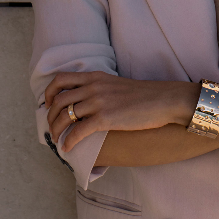 POIS MOI RING WITH DIAMONDS