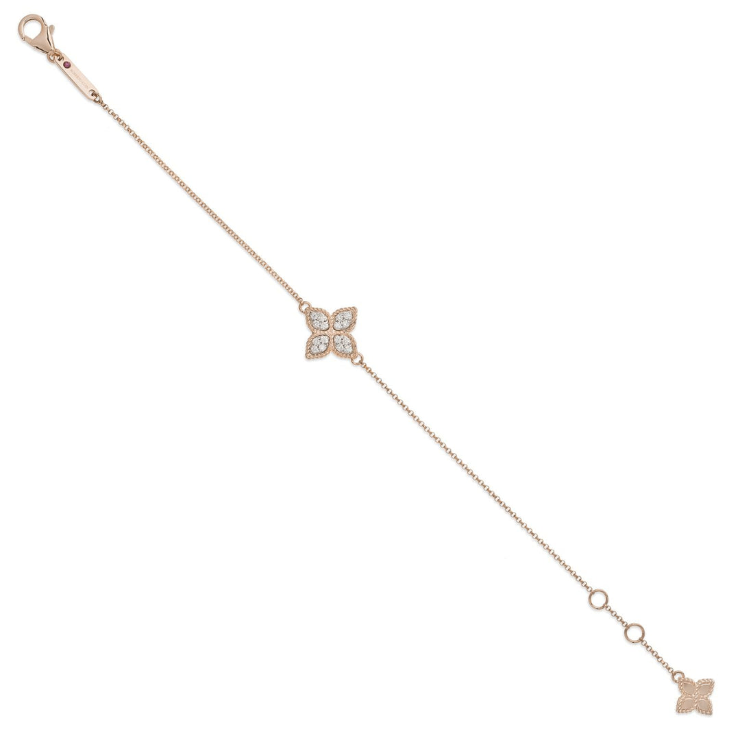 PRINCESS FLOWER BRACELET WITH DIAMONDS