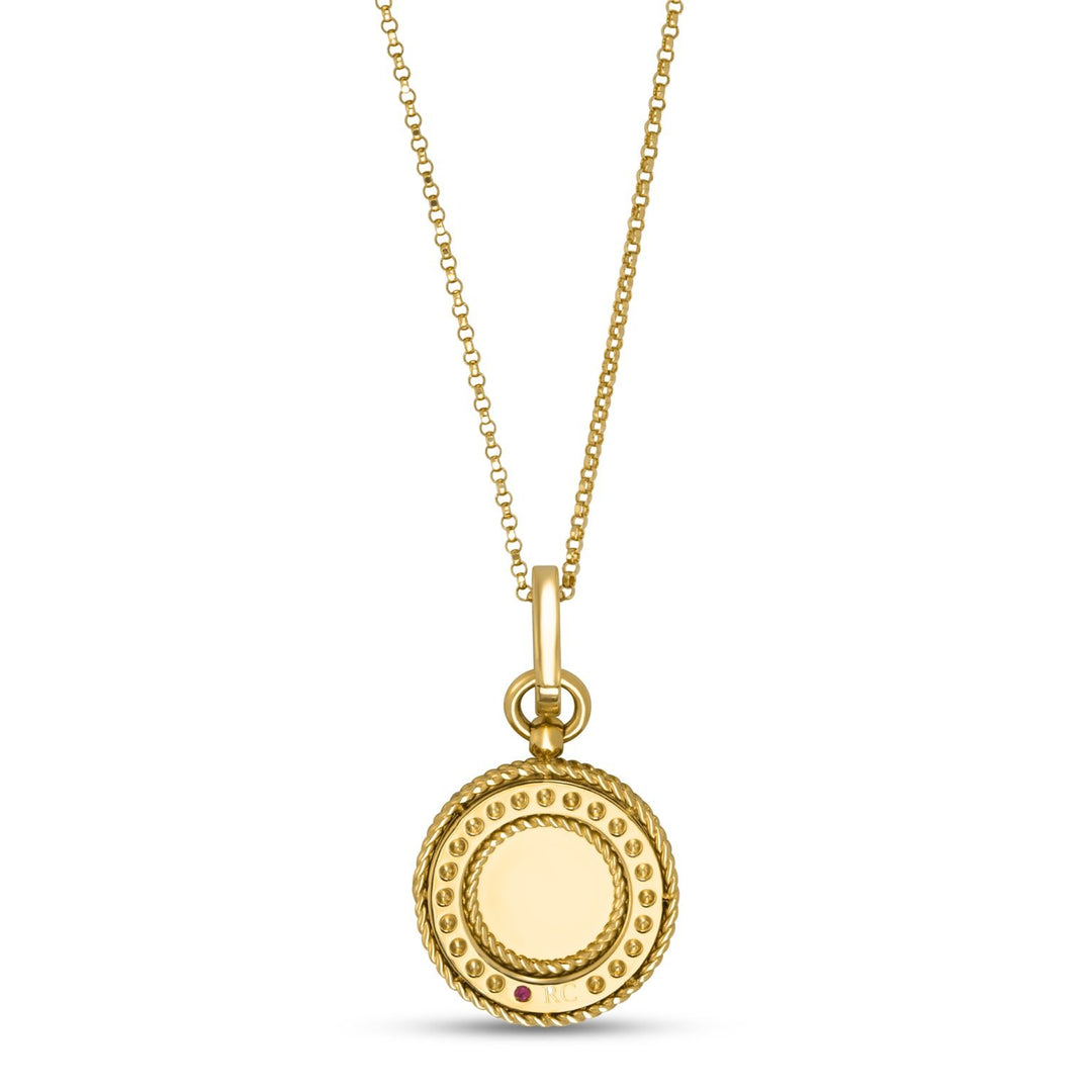 VENETIAN MEDALLIONS COLLAR WITH DIAMONDS