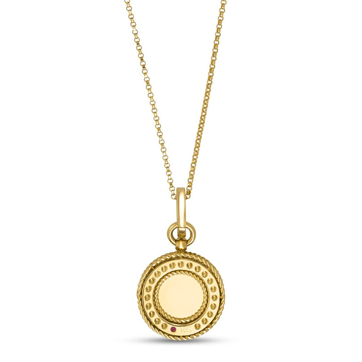 VENETIAN MEDALLIONS COLLAR WITH DIAMONDS