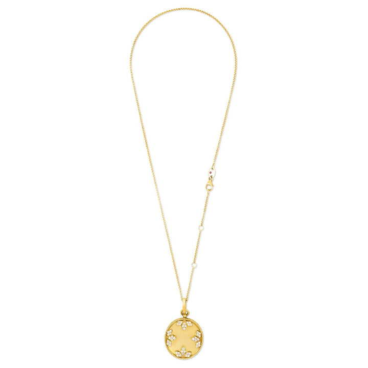 VENETIAN MEDALLIONS COLLAR WITH DIAMONDS