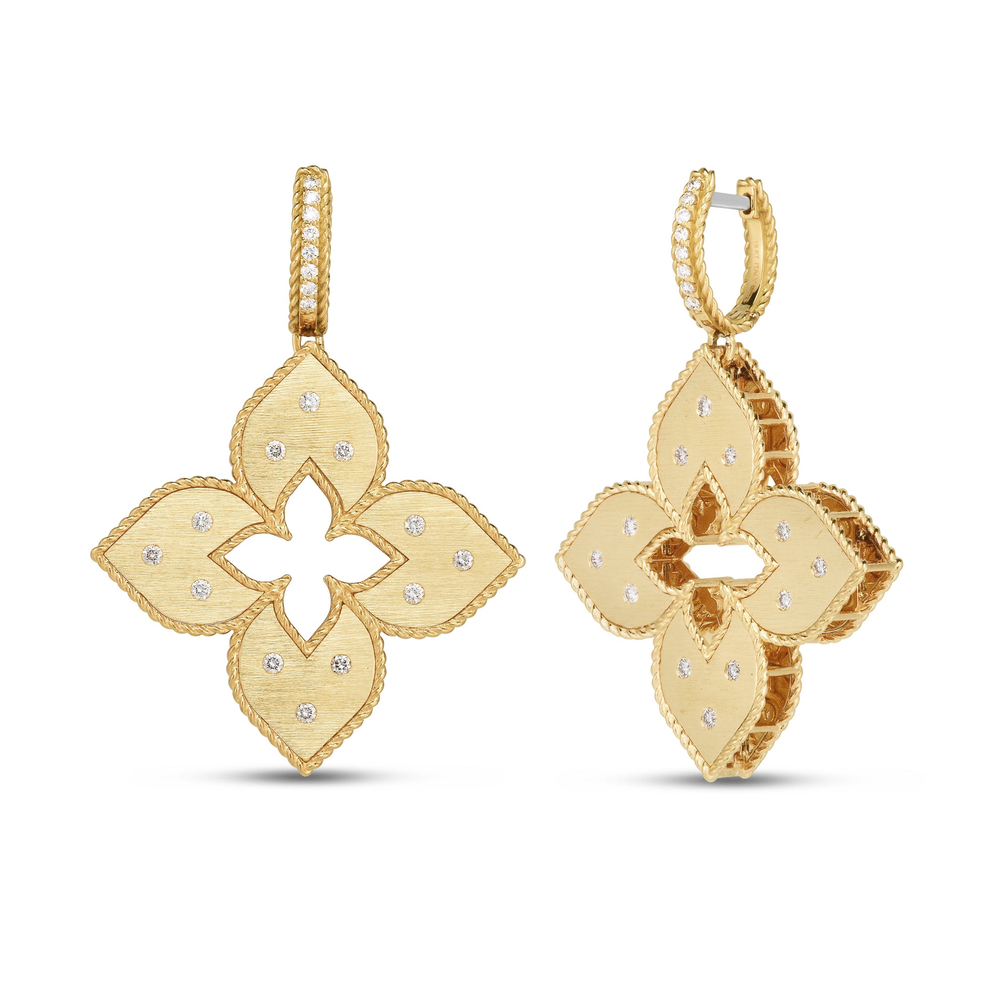 ウッディ Nelly Diamond Stud Earrings (0.50cttw.) – Princess Diamonds
