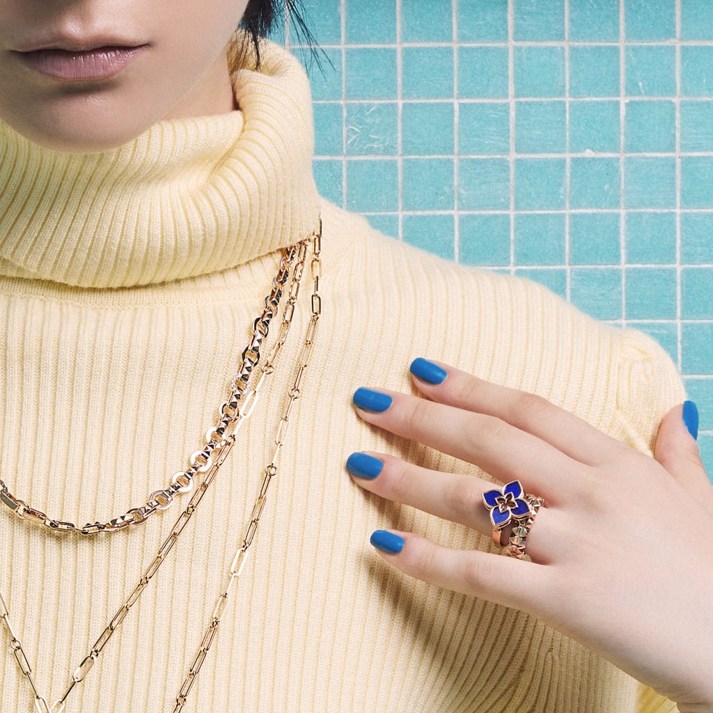 VENETIAN PRINCESS RING WITH LAPIS