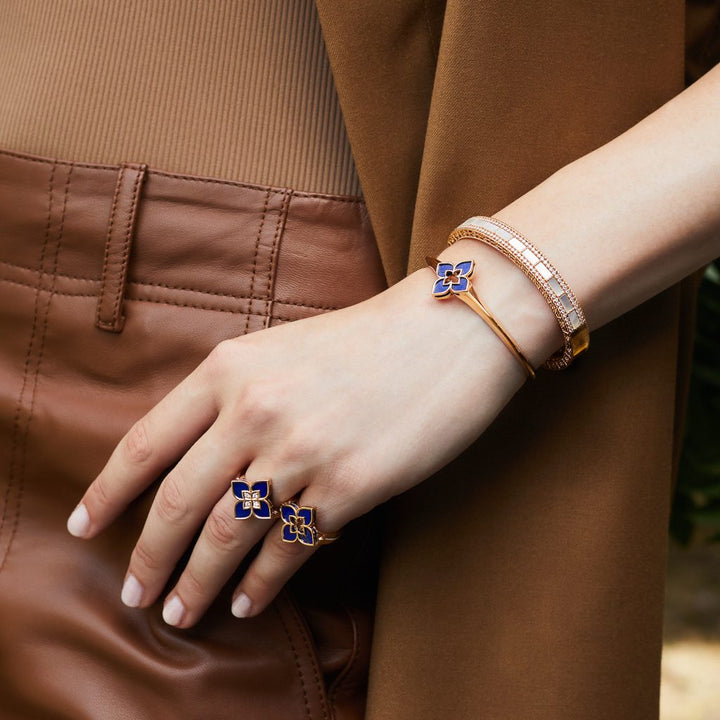 VENETIAN PRINCESS BANGLE WITH LAPIS LAZULI
