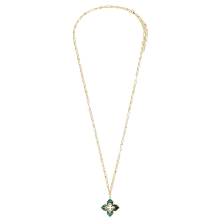 VENETIAN PRINCESS PENDANT WITH MALACHITE