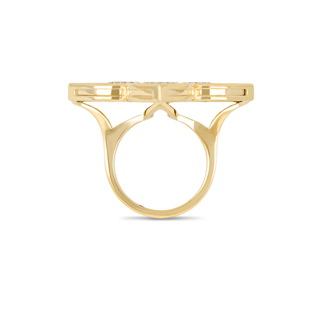 VENETIAN PRINCESS RING WITH DIAMONDS