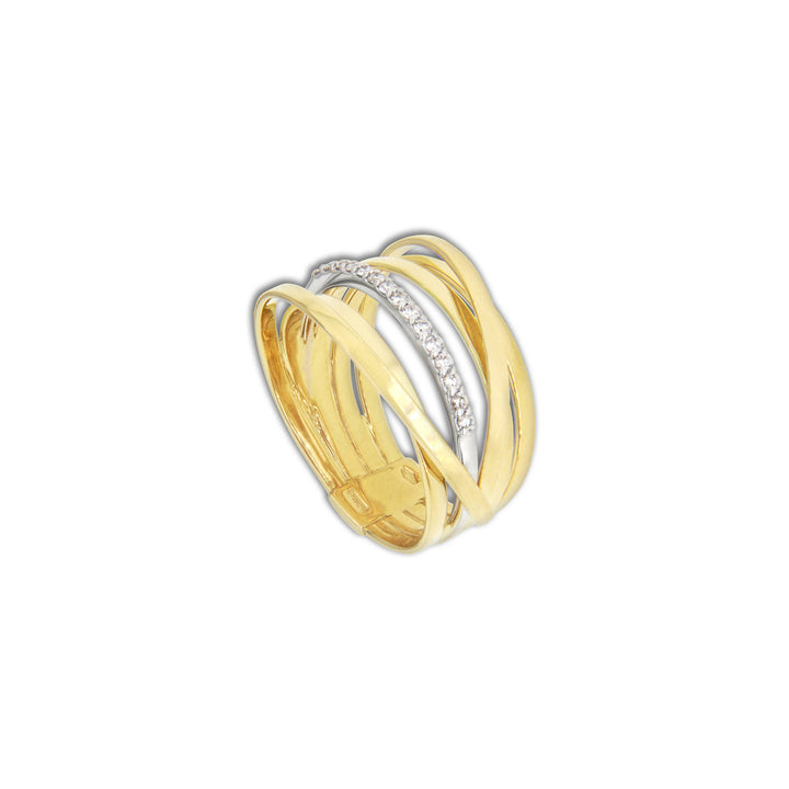 Gold Ring with Diamonds