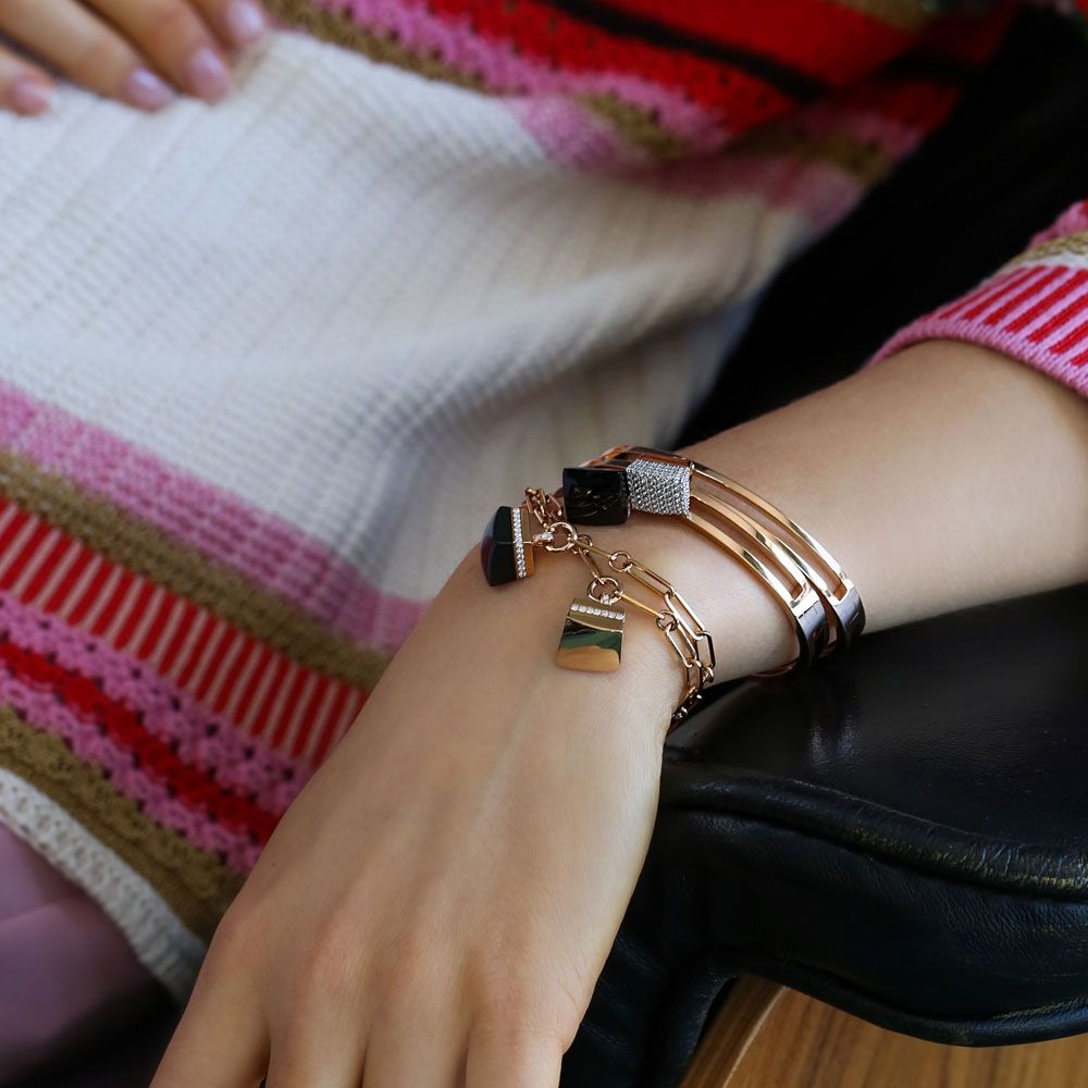 SAUVAGE PRIVE’ BRACELET WITH BLACK JADE