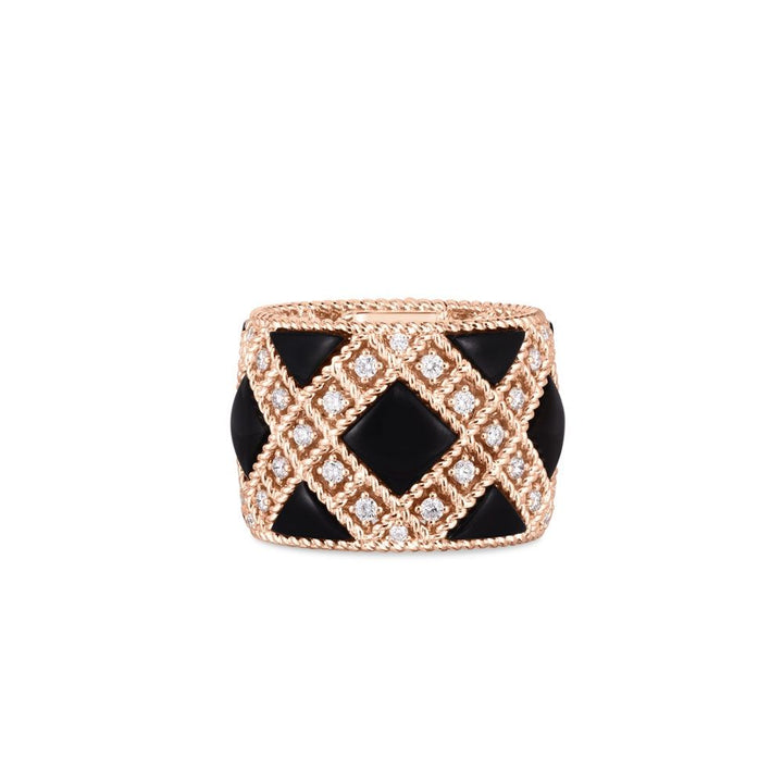 PALAZZO DUCALE RING WITH BLACK JADE