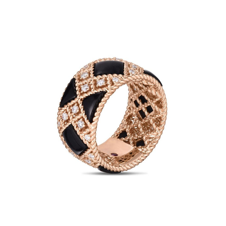 PALAZZO DUCALE RING WITH BLACK JADE