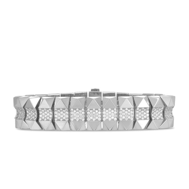 ROCK & DIAMONDS BRACELET WITH DIAMONDS