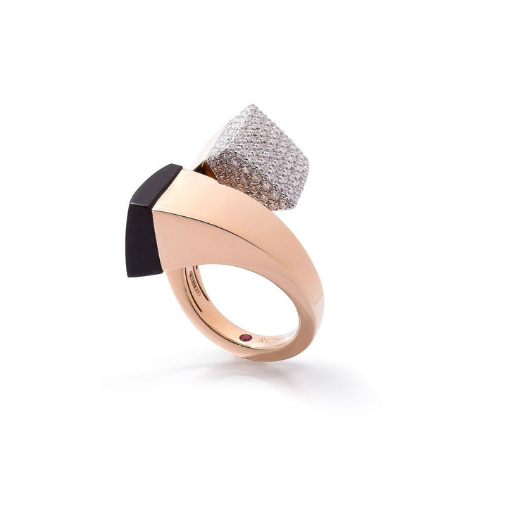 SAUVAGE PRIVE’ RING WITH BLACK JADE
