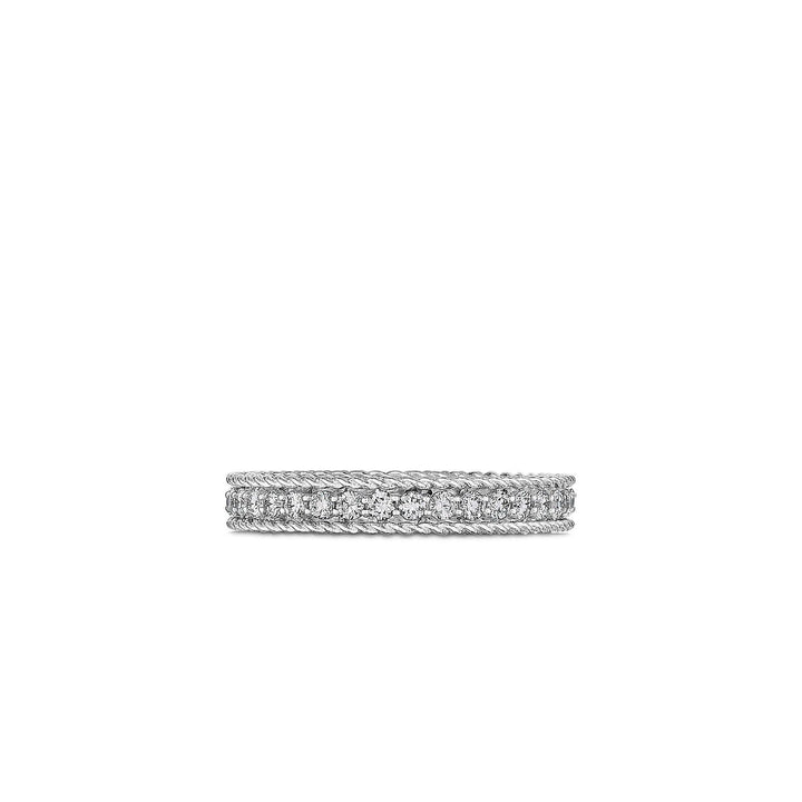 PRINCESS RING WITH DIAMONDS