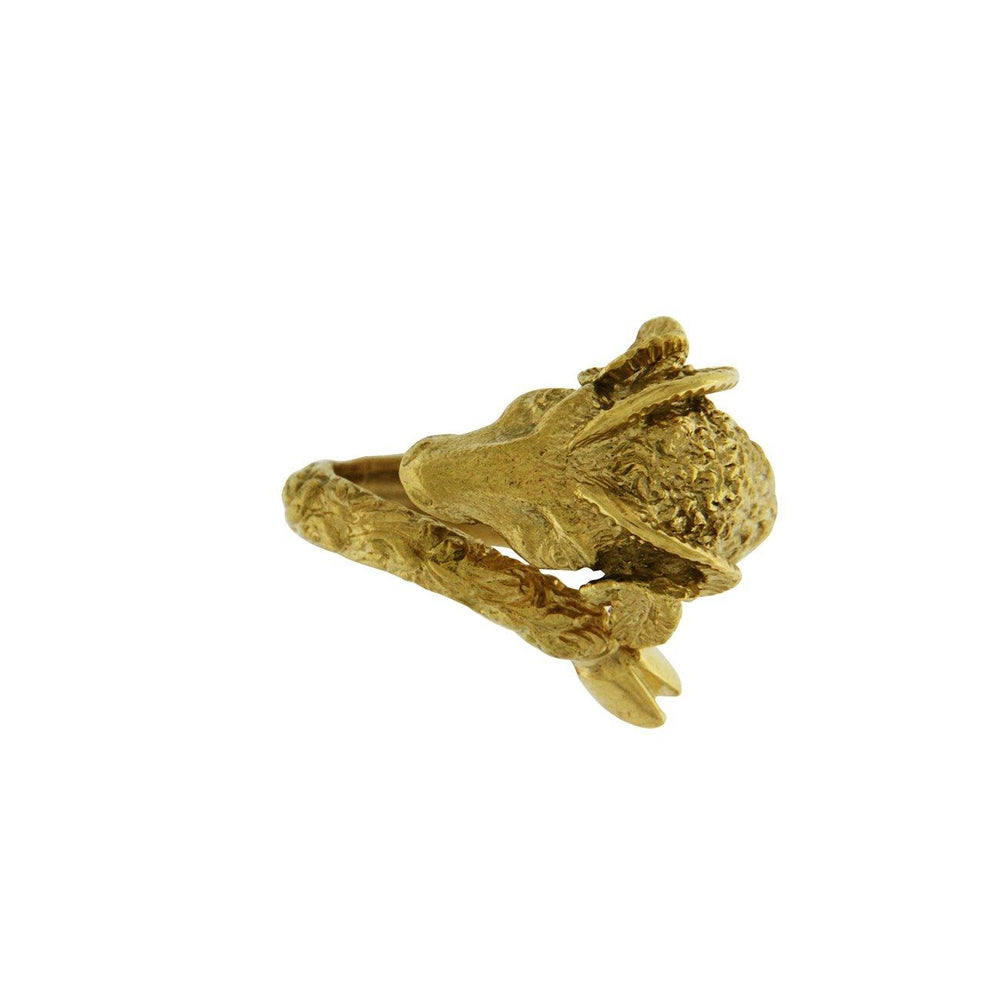 Aries Gold Ring - S.Vaggi Jewelry Store