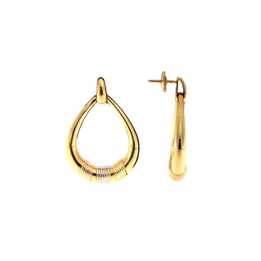 Vintage Cartier Gold Earrings - S.Vaggi Jewelry Store