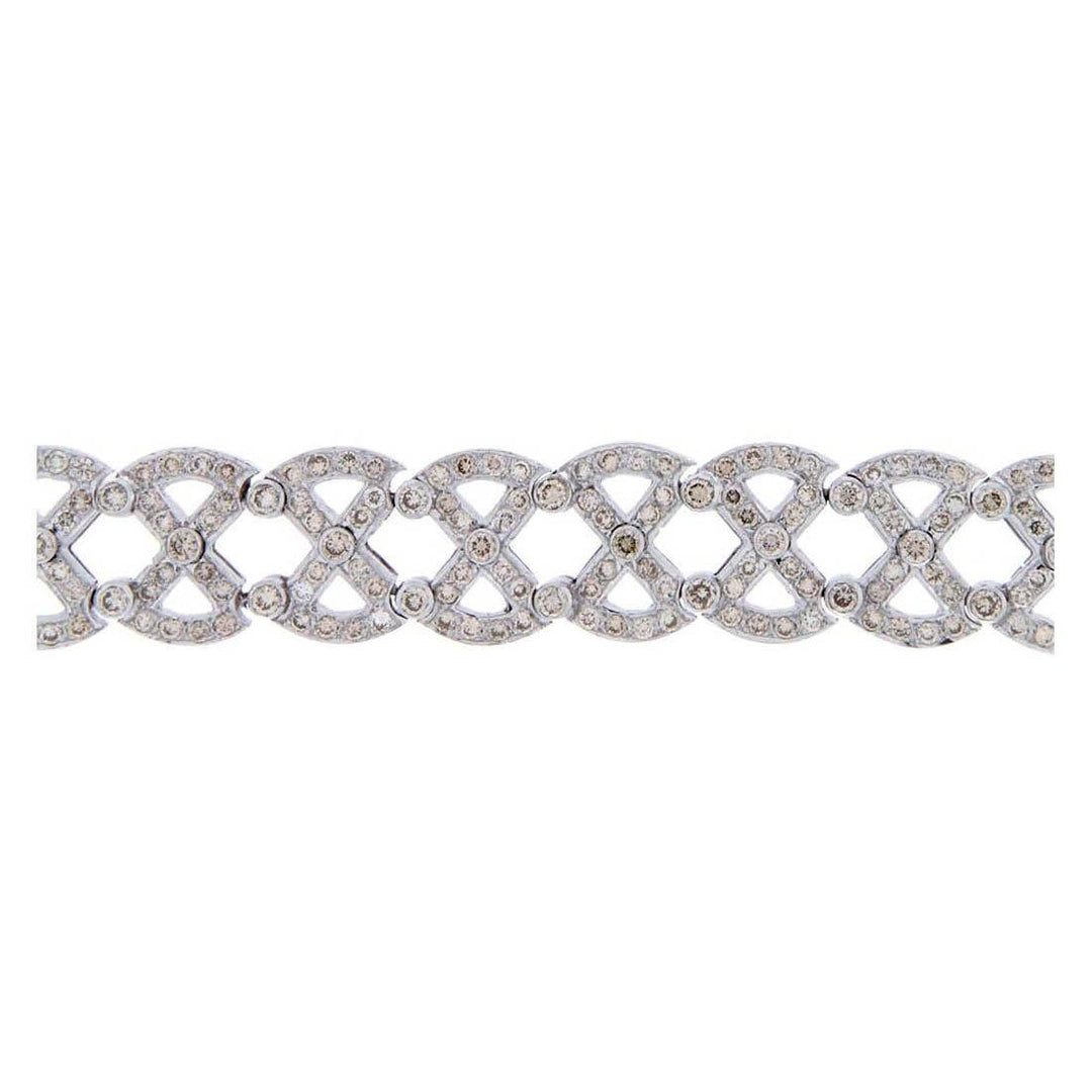 Diamond Tangled Bracelet - S.Vaggi Jewelry Store