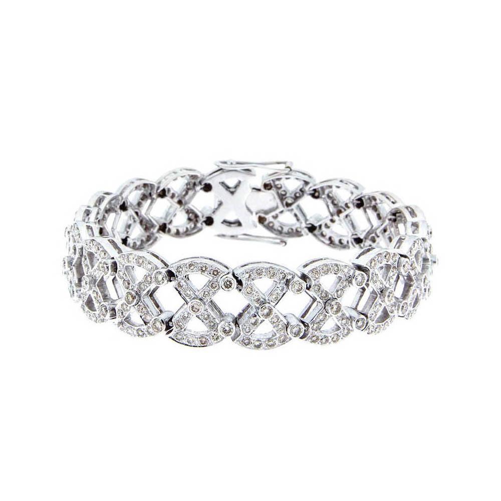Diamond Tangled Bracelet - S.Vaggi Jewelry Store