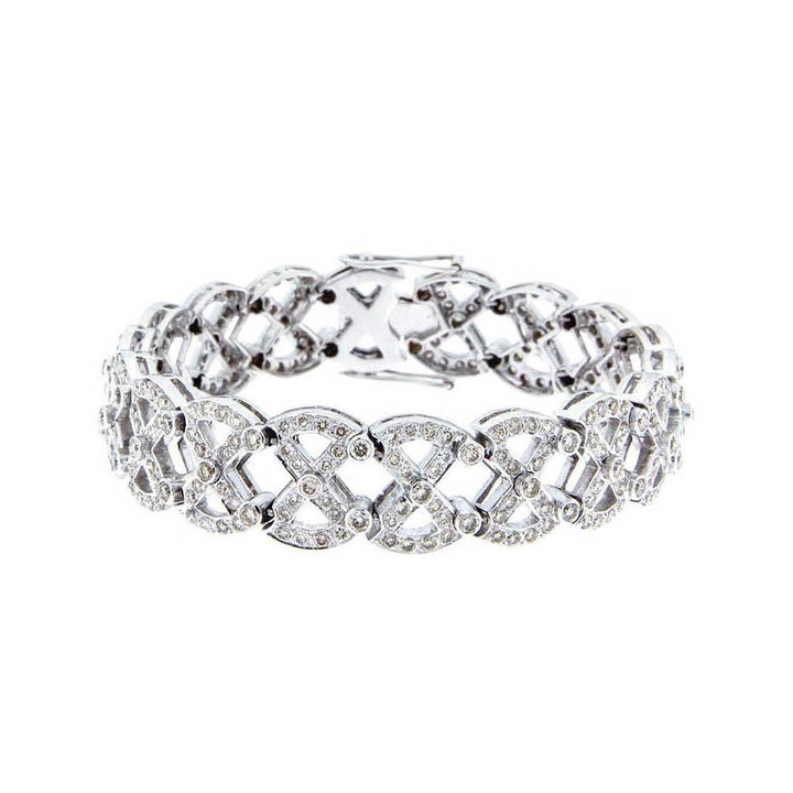 Diamond Tangled Bracelet - S.Vaggi Jewelry Store