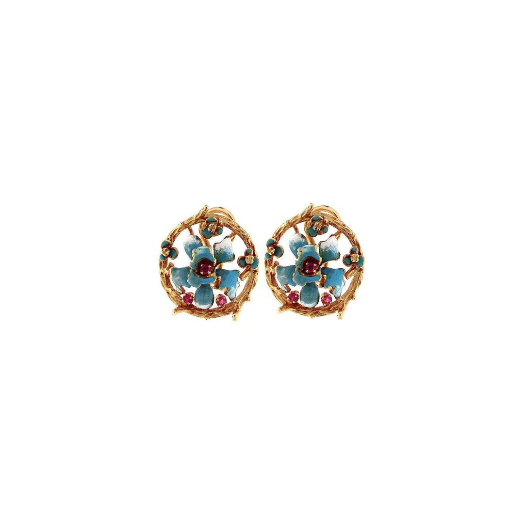 Flower Earrings - S.Vaggi Jewelry Store