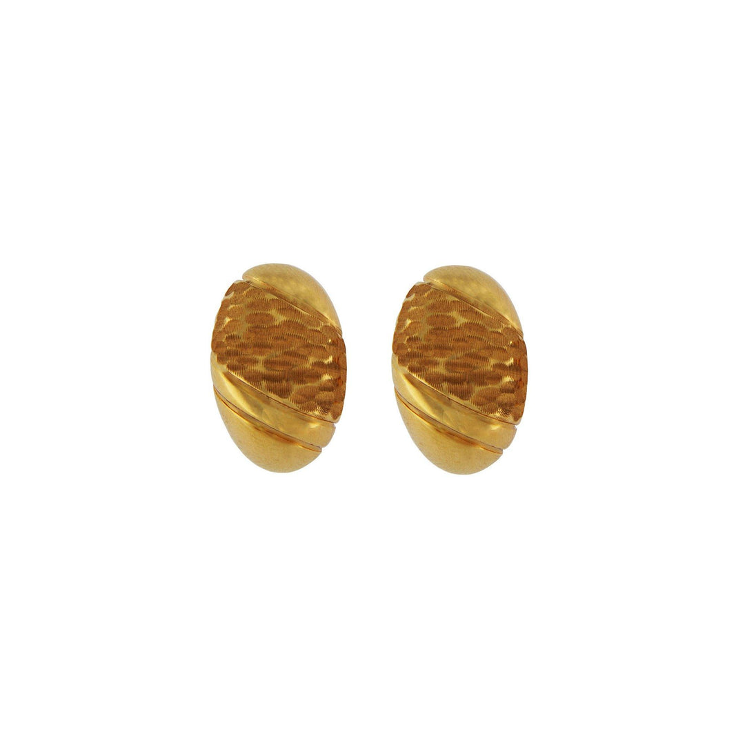 Golden Beans Earrings - S.Vaggi Jewelry Store