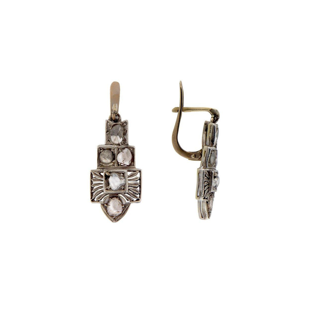 Inca Diamonds Earrings - S.Vaggi Jewelry Store