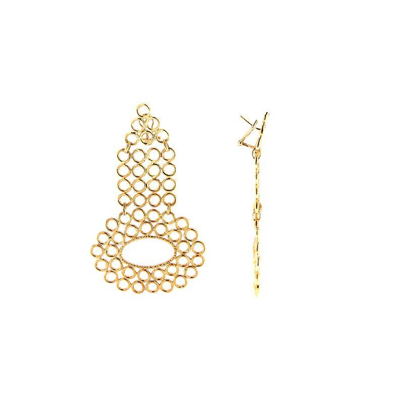 Long Geometrical Earrings - S.Vaggi Jewelry Store