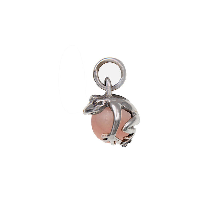 Pink Frog Pendant - S.Vaggi Jewelry Store