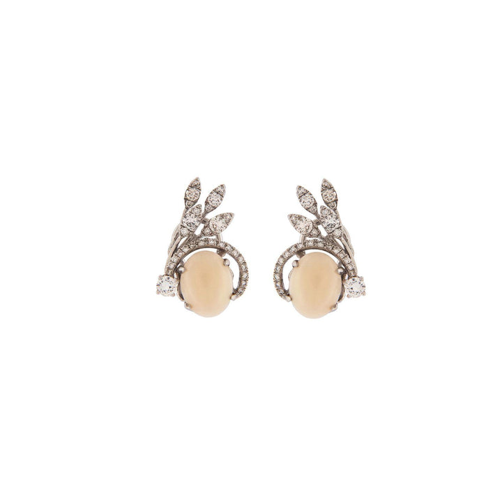 Pink Coral Earrings - S.Vaggi Jewelry Store