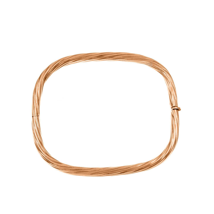 Rigatoni Rose Bangle Bracelet - S.Vaggi Jewelry Store