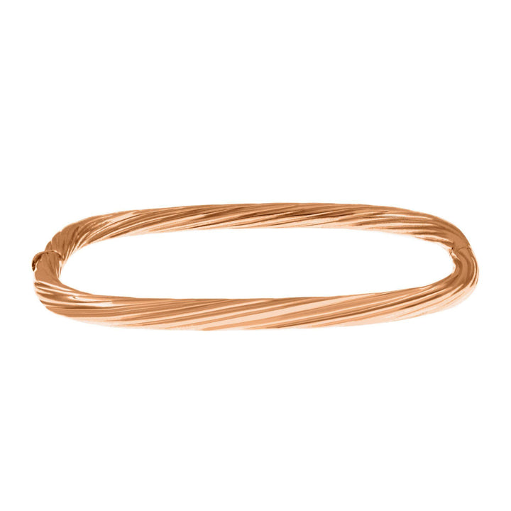 Rigatoni Rose Bangle Bracelet - S.Vaggi Jewelry Store