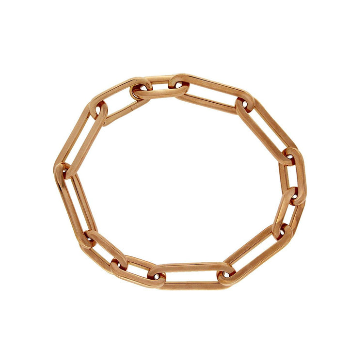 Rose Chain Link Bracelet - S.Vaggi Jewelry Store