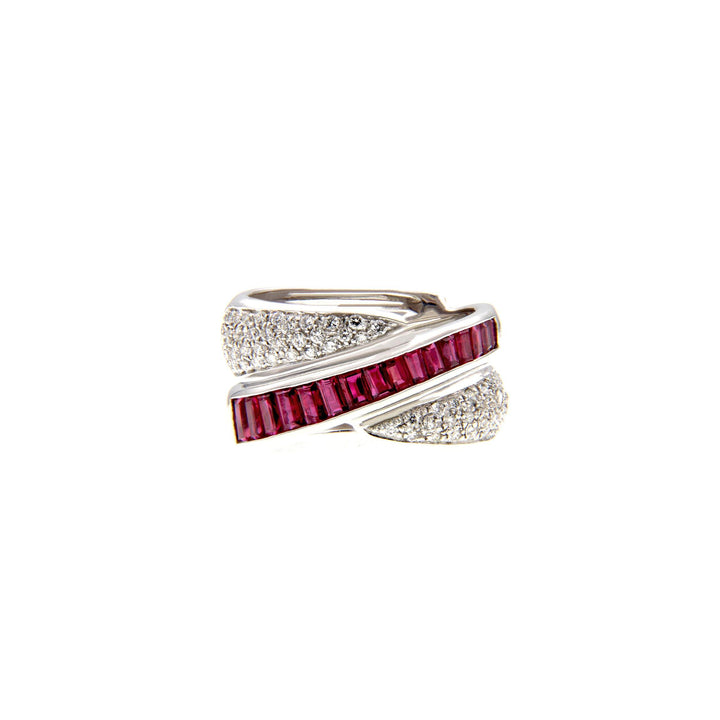 Rubies Band Ring - S.Vaggi Jewelry Store