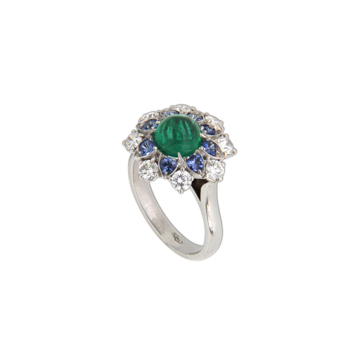 Gold Ring with Emerald