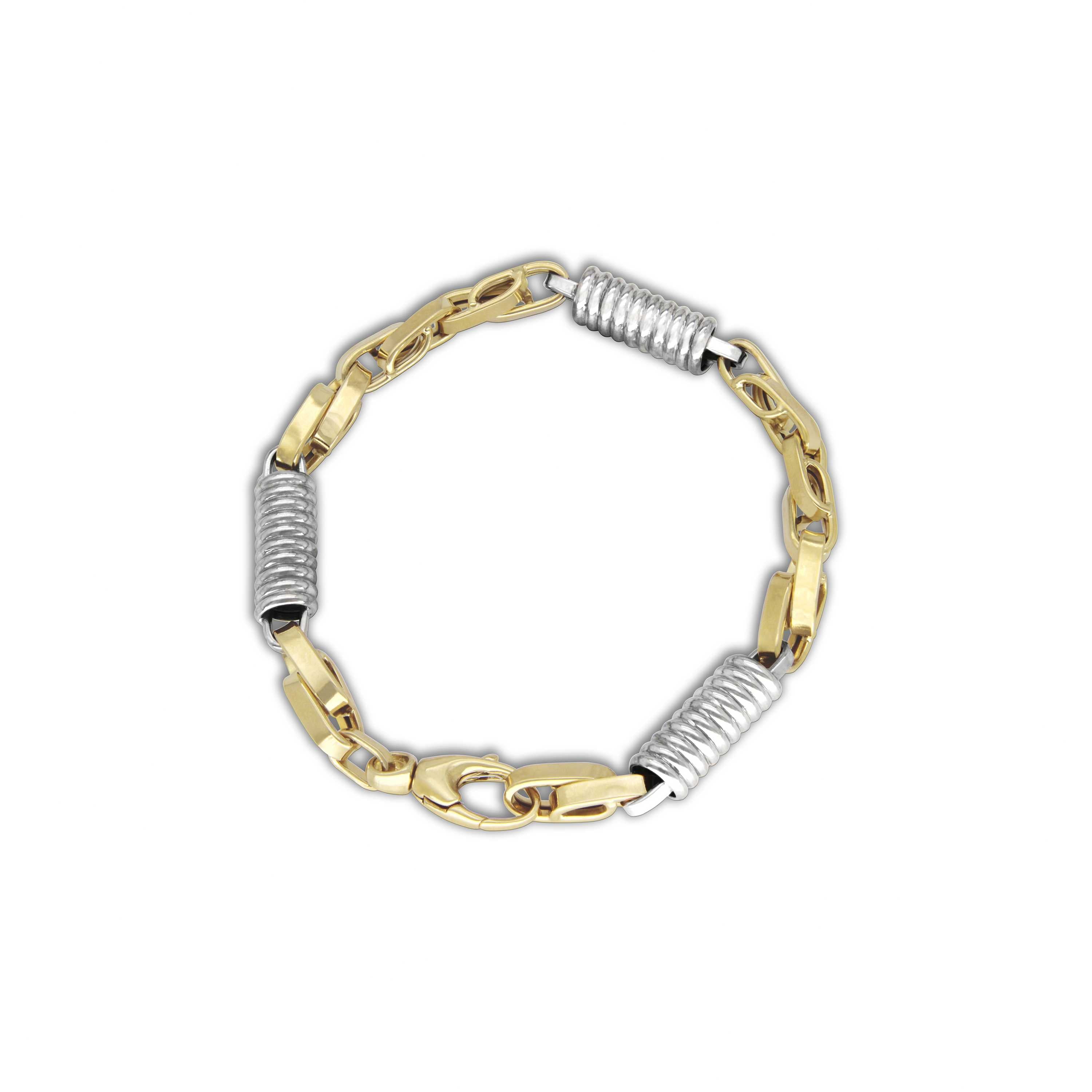 Italian Gold 14K X Link Bracelet - ShopStyle