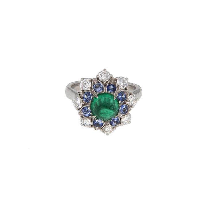 Gold Ring with Emerald