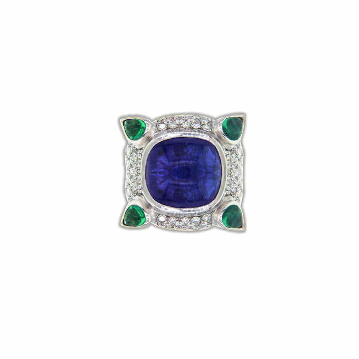 Gold Ring with Tanzanite