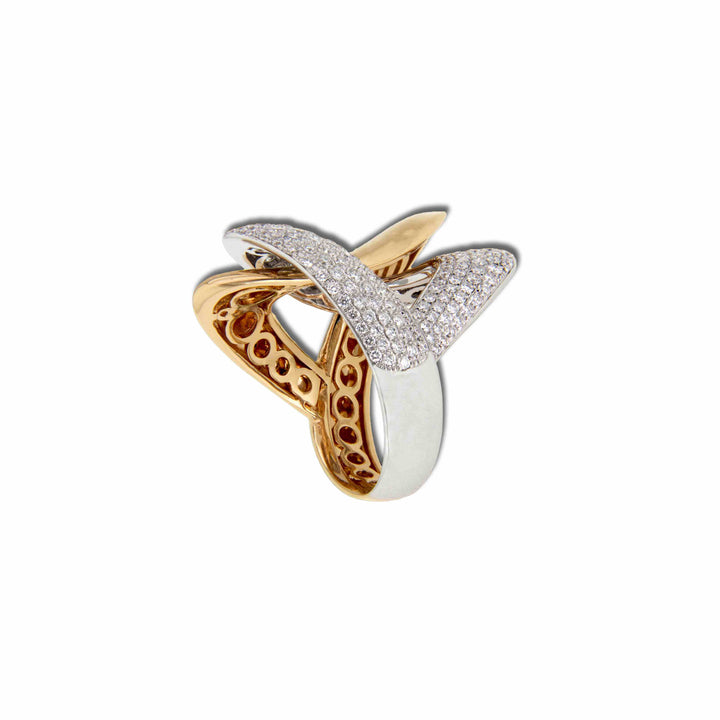 Gold Ring with Diamonds