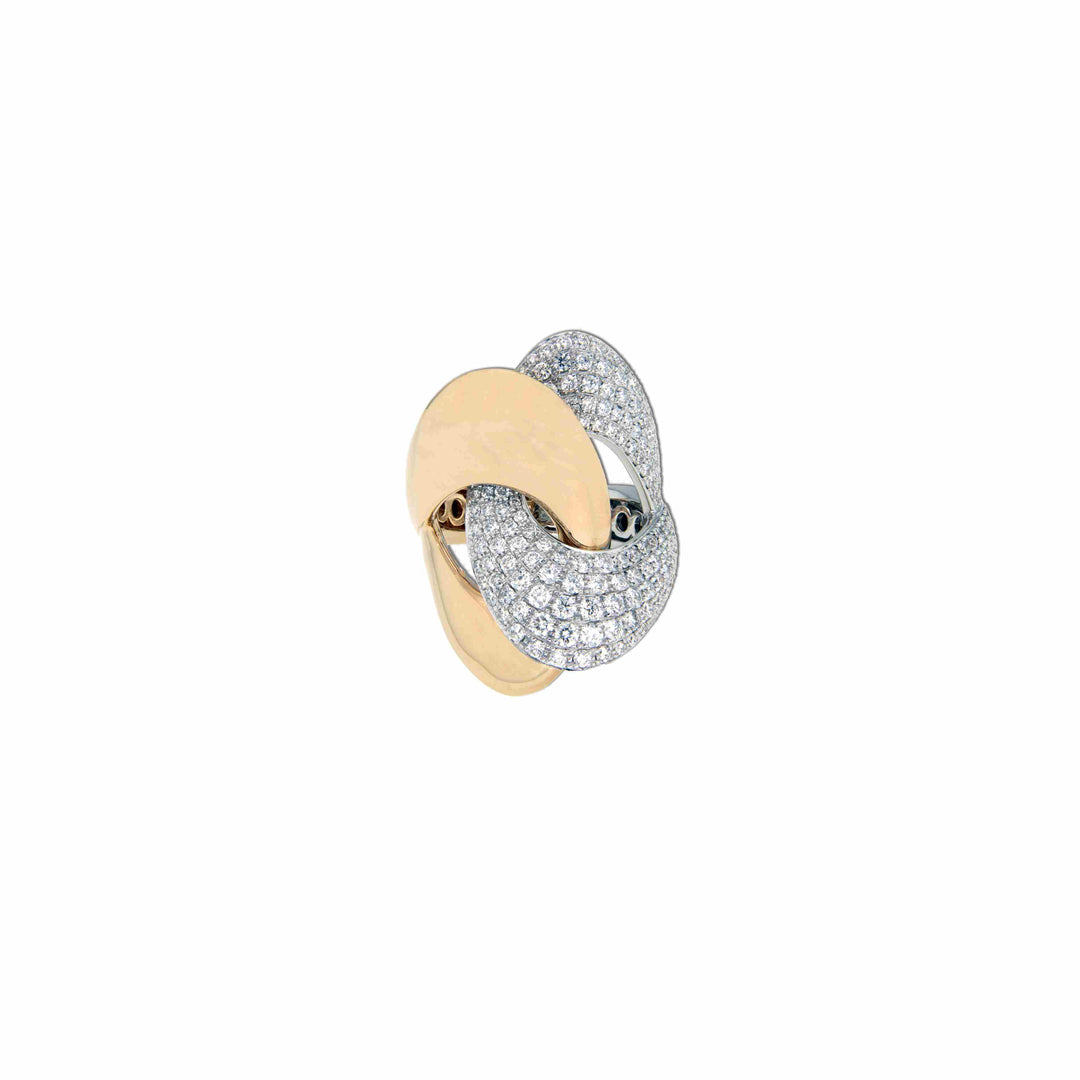 Gold Ring with Diamonds