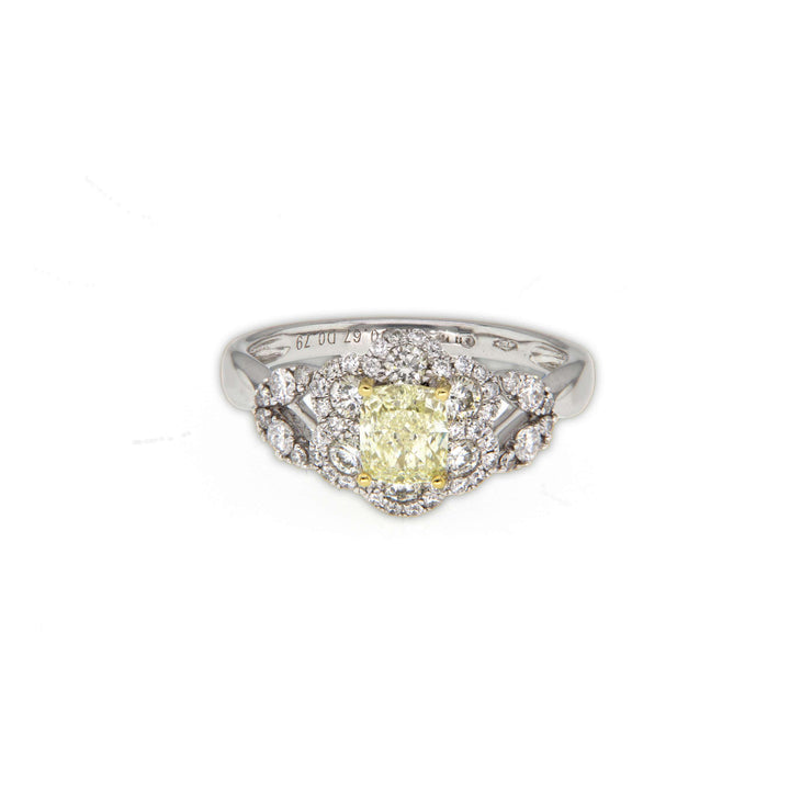 Gold Ring with Diamonds