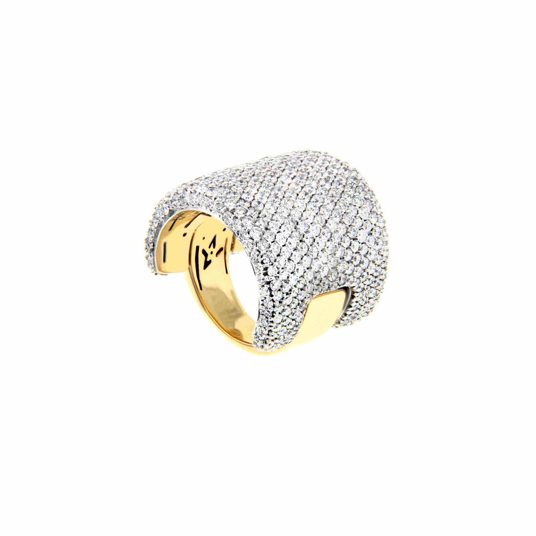 Gold Ring with Diamonds