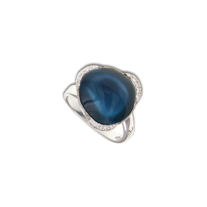 Gold Ring with Stones