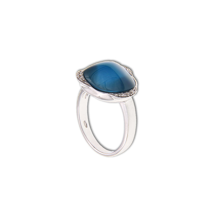Gold Ring with Stones