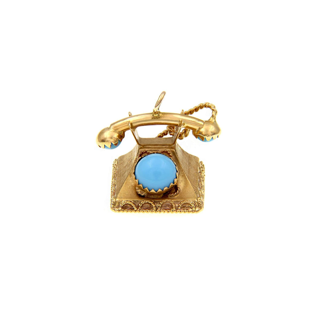 Telephone Pendant - S.Vaggi Jewelry Store
