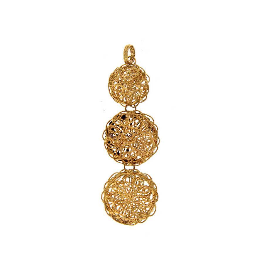 Three Balls Pendant - S.Vaggi Jewelry Store