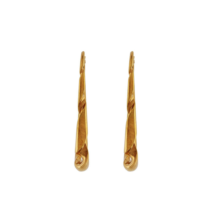 Twisty Hoops Earrings - S.Vaggi Jewelry Store