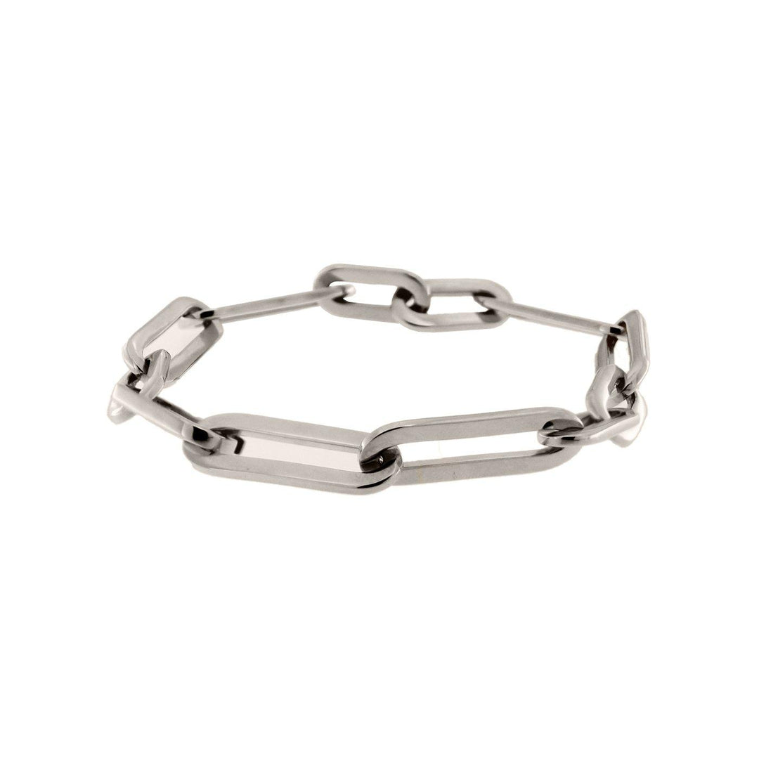 White Chain Link Bracelet - S.Vaggi Jewelry Store